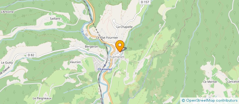 localisation de l'entreprise MADAME LOUISE DIEBOLD à CHAMELET
