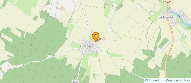 localisation de l'entreprise MADAME LOUISE DIEBOLD  MARNAY