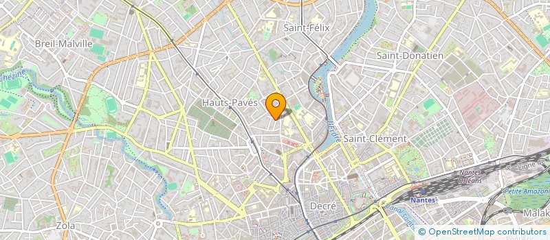 localisation de l'entreprise MADAME LOUISE DUCROS  NANTES