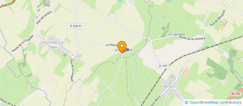 localisation de l'entreprise MADAME LOUISE DUGUEY à HUISNES-SUR-MER