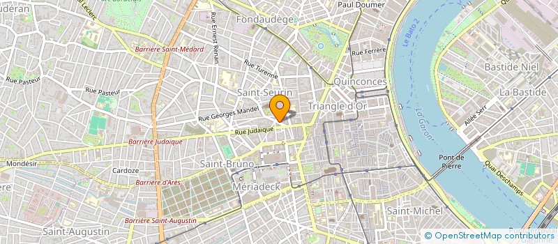 localisation de l'entreprise MADAME LOUISE DURIN  BORDEAUX