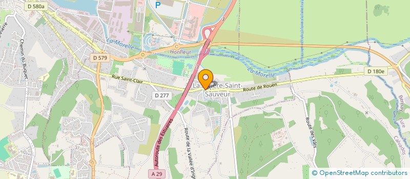 localisation de l'entreprise MADAME LOUISE DUVAL à LA RIVIERE-SAINT-SAUVEUR