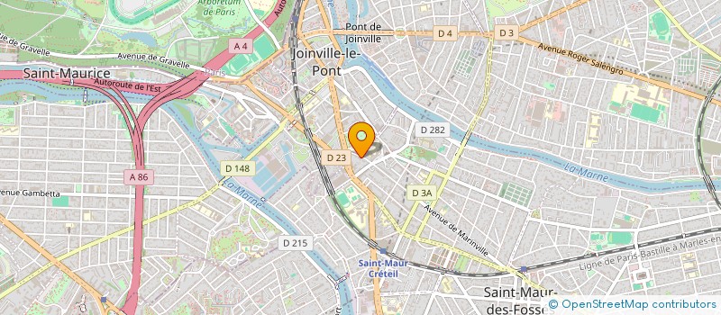 localisation de l'entreprise MADAME LOUISE DUVAL à SAINT-MAUR-DES-FOSSES