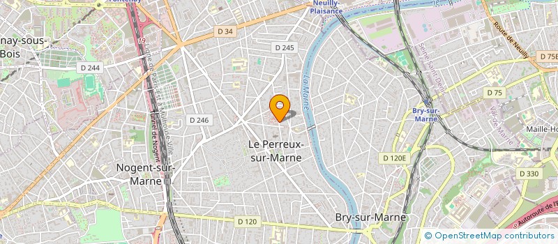 localisation de l'entreprise MADAME LOUISE EMMA JANE CHENUET à LE PERREUX-SUR-MARNE