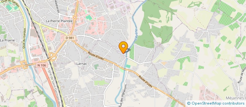 localisation de l'entreprise MADAME LOUISE ESTEVE  ALES