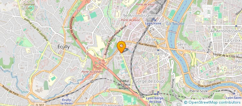 localisation de l'entreprise MADAME LOUISE FANTUZ  LYON