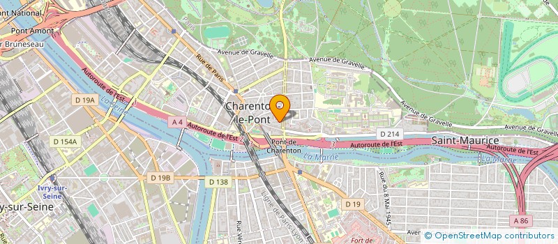 localisation de l'entreprise MADAME LOUISE FAVIER à CHARENTON-LE-PONT