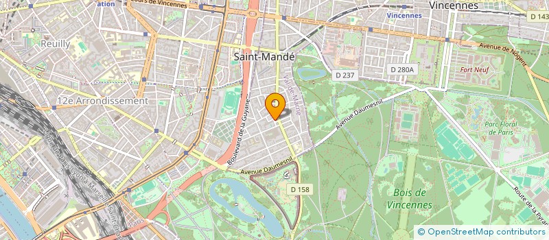localisation de l'entreprise MADAME LOUISE FENEYROU à SAINT-MANDE