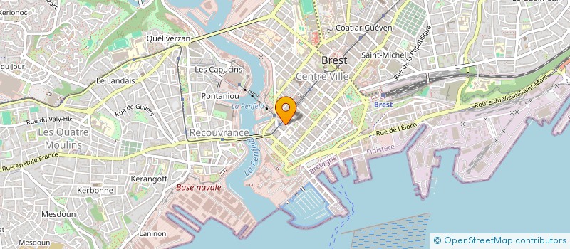 localisation de l'entreprise MADAME LOUISE FER  BREST