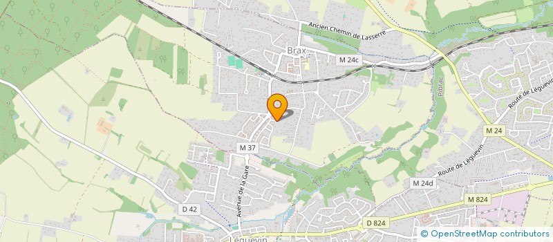 localisation de l'entreprise MADAME LOUISE FIORIO  BRAX