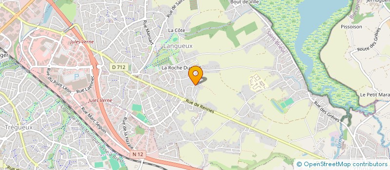 localisation de l'entreprise MADAME LOUISE FLEURY  LANGUEUX