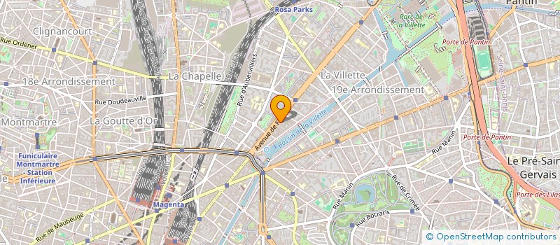 localisation de l'entreprise MADAME LOUISE FOUCHA  PARIS