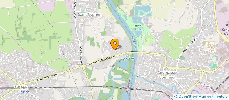 localisation de l'entreprise MADAME LOUISE FOUREL  SAINT-CYPRIEN