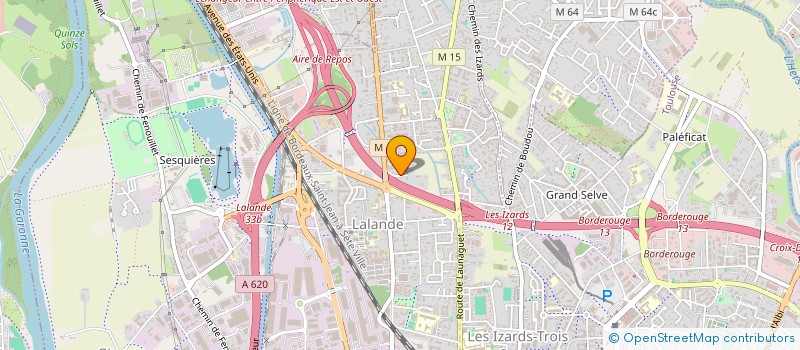localisation de l'entreprise MADAME LOUISE FREDERIC  TOULOUSE
