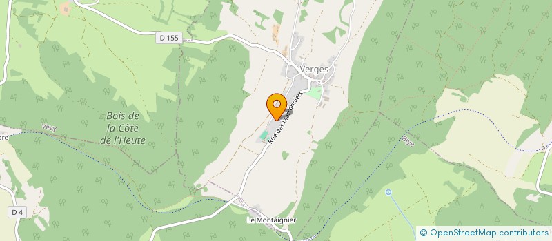 localisation de l'entreprise MADAME LOUISE FREMEAU  LA CHAILLEUSE