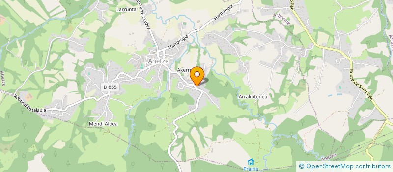 localisation de l'entreprise MADAME LOUISE FRENCH  AHETZE