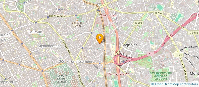 localisation de l'entreprise MADAME LOUISE FROIDEVAUX  PARIS