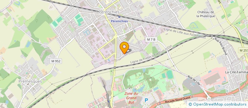 localisation de l'entreprise MADAME LOUISE GALLOIS  PERENCHIES