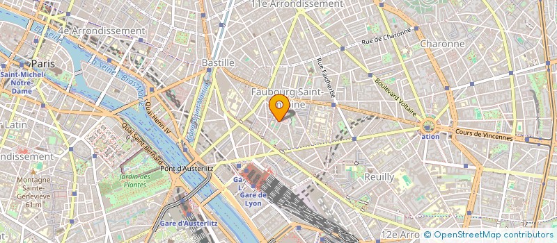 localisation de l'entreprise MADAME LOUISE GARCIA  PARIS