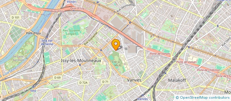 localisation de l'entreprise MADAME LOUISE GARIER  VANVES