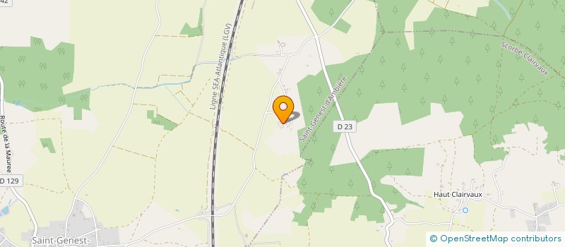 localisation de l'entreprise MADAME LOUISE GASCOUAT  GARDE-COLOMBE