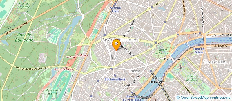 localisation de l'entreprise MADAME LOUISE GASNE  PARIS