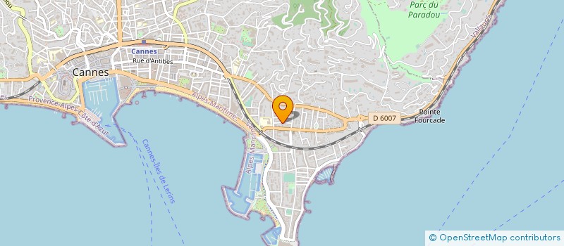 localisation de l'entreprise MADAME LOUISE GEERAETS  CANNES