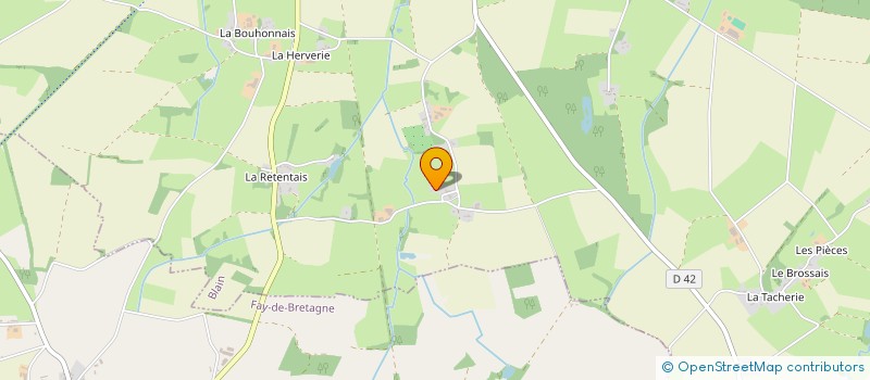localisation de l'entreprise MADAME LOUISE GEOFFRION à BLAIN
