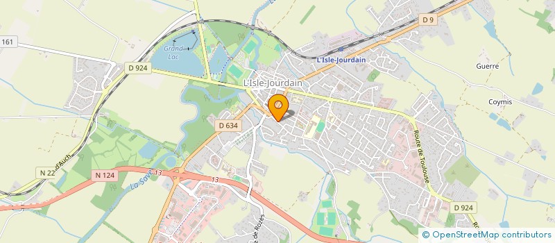 localisation de l'entreprise MADAME LOUISE GIBBONS à L'ISLE-JOURDAIN