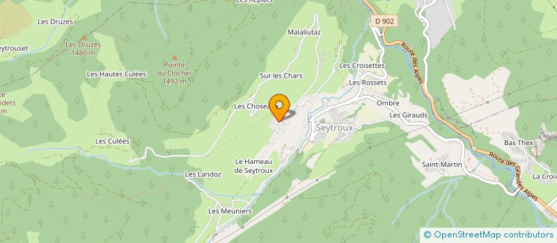 localisation de l'entreprise MADAME LOUISE GILLIAN AKERS  SEYTROUX