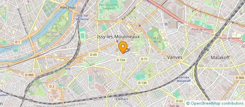 localisation de l'entreprise MADAME LOUISE GINIOUX à ISSY-LES-MOULINEAUX