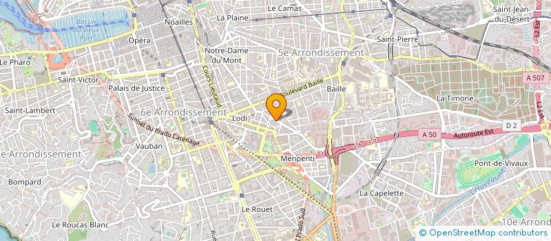localisation de l'entreprise MADAME LOUISE GIRAUD à MARSEILLE