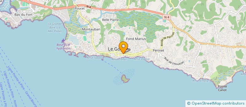 localisation de l'entreprise MADAME LOUISE GOUPIL à LE GOSIER