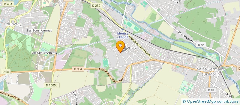 localisation de l'entreprise MADAME LOUISE GRAATSMA  MONTRY