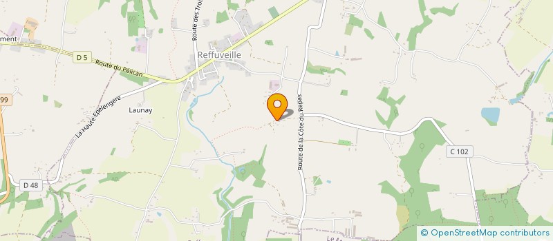localisation de l'entreprise MADAME LOUISE GRASSET  REFFUVEILLE