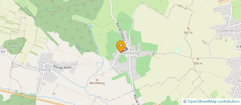 localisation de l'entreprise MADAME LOUISE GREFF  TENTELING