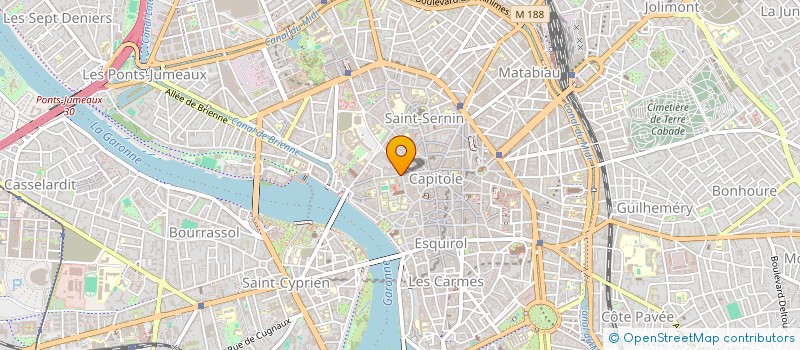 localisation de l'entreprise MADAME LOUISE GREVIN  TOULOUSE