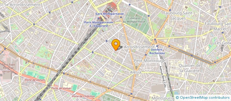 localisation de l'entreprise MADAME LOUISE GUILLOUART  PARIS