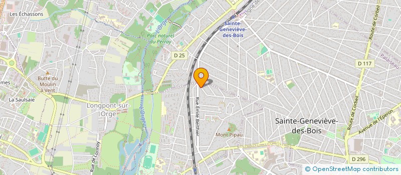 localisation de l'entreprise MADAME LOUISE GUINET  SAINT-MICHEL-SUR-ORGE