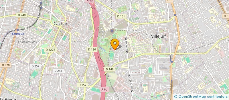 localisation de l'entreprise MADAME LOUISE HALLALOU  VILLEJUIF