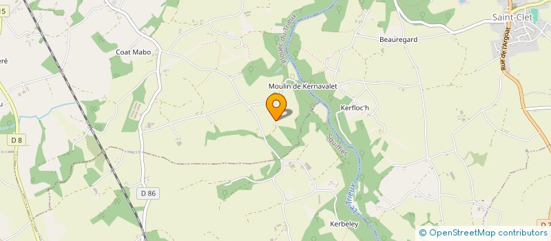 localisation de l'entreprise MADAME LOUISE HENRY  PLOUEC-DU-TRIEUX