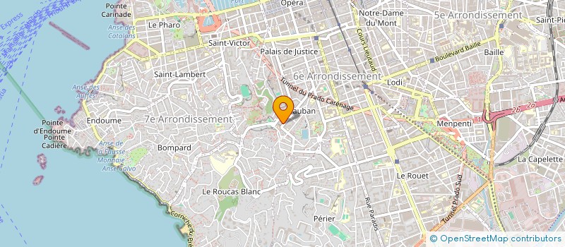 localisation de l'entreprise MADAME LOUISE HERITIER  MARSEILLE