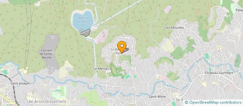 localisation de l'entreprise MADAME LOUISE HOANG à MARSEILLE