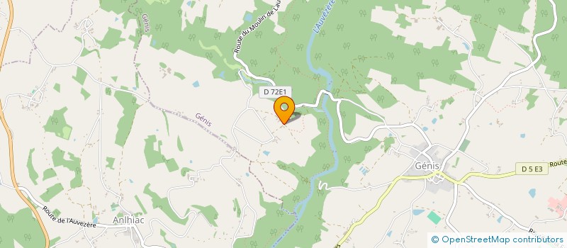 localisation de l'entreprise MADAME LOUISE HOLLOWAY  GENIS