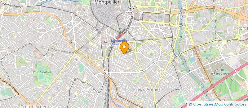 localisation de l'entreprise MADAME LOUISE HURREN à MONTPELLIER