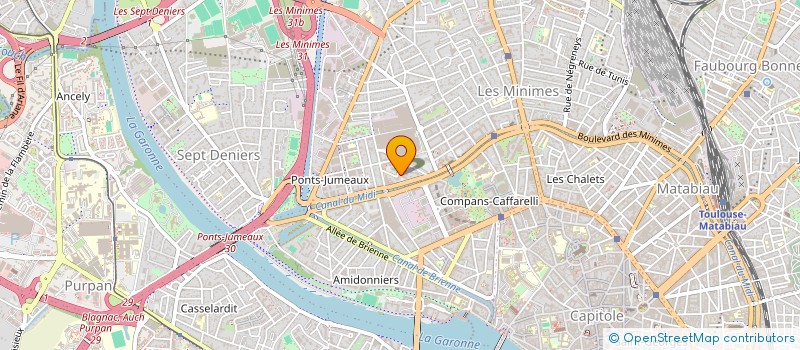localisation de l'entreprise MADAME LOUISE JEANSON à TOULOUSE