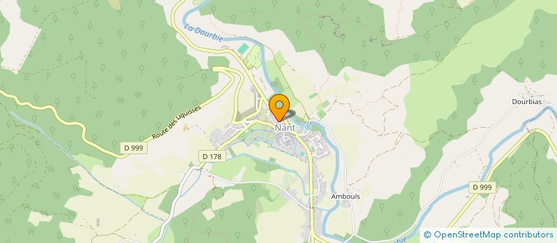 localisation de l'entreprise MADAME LOUISE JOURDAN  NANT