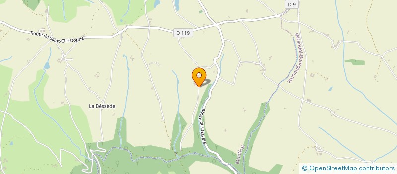 localisation de l'entreprise MADAME LOUISE KENDRICK  MONTIRAT