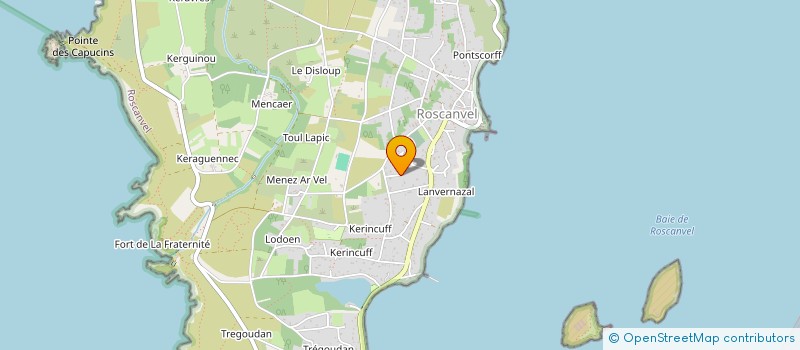 localisation de l'entreprise MADAME LOUISE KERNEVES à ROSCANVEL