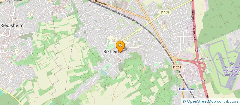 localisation de l'entreprise MADAME LOUISE KREMBEL  RIXHEIM